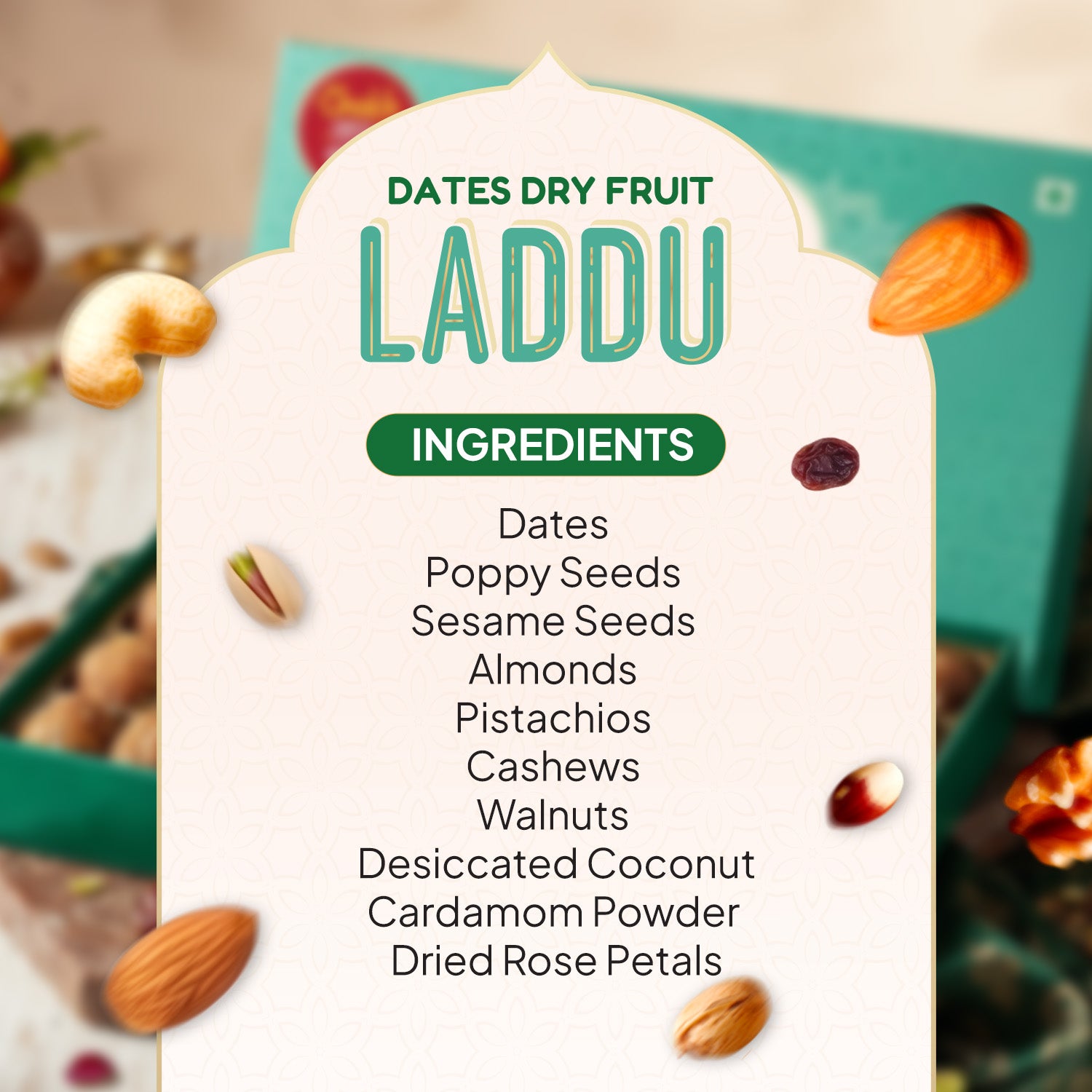 Dates Dry Fruit Laddu