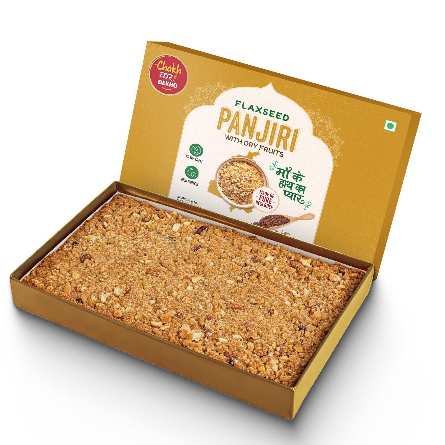 Flaxseed Panjiri With Dry Fruits