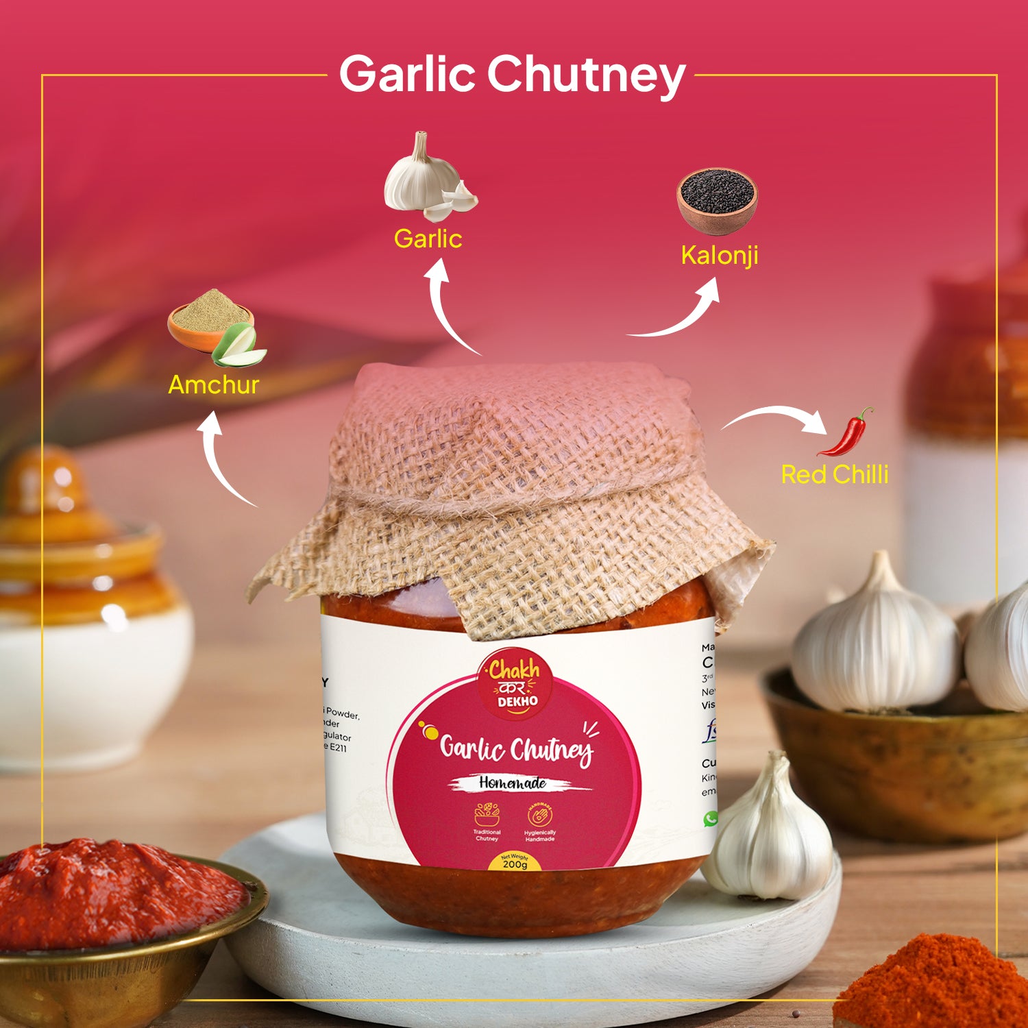 Garlic Chutney