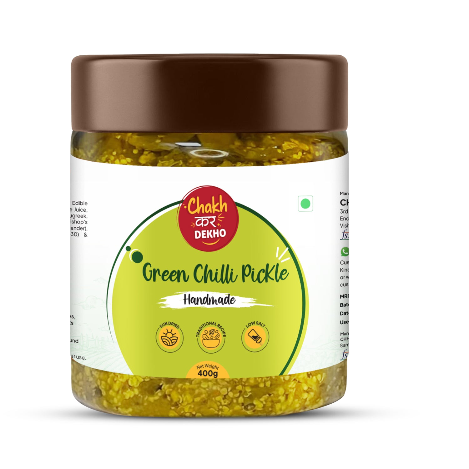 Green Chilli Pickle | Hari Mirch ka Achar
