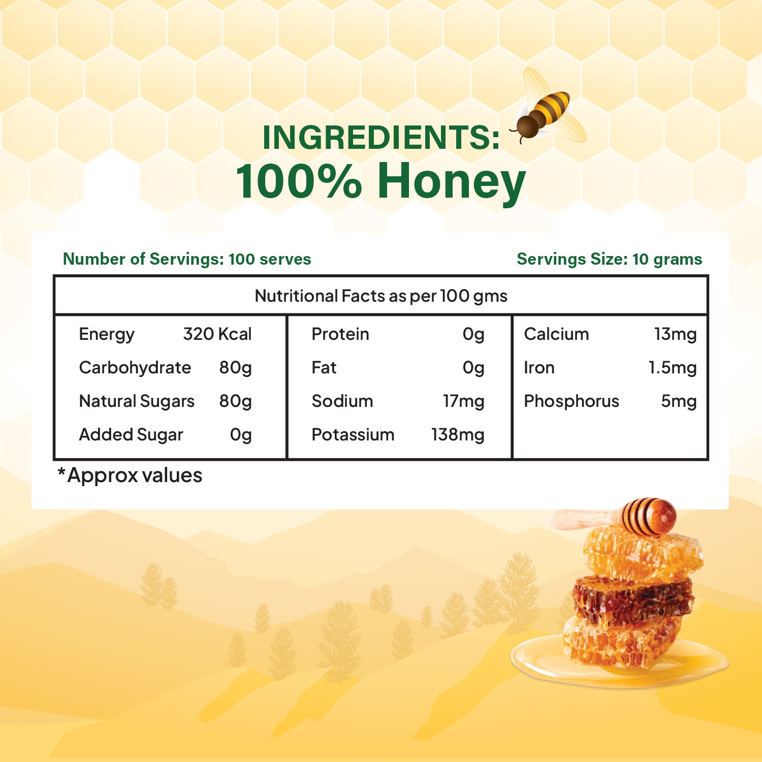 Pahadi Honey – 100% Pure, Natural & Organic | No Added Sugar