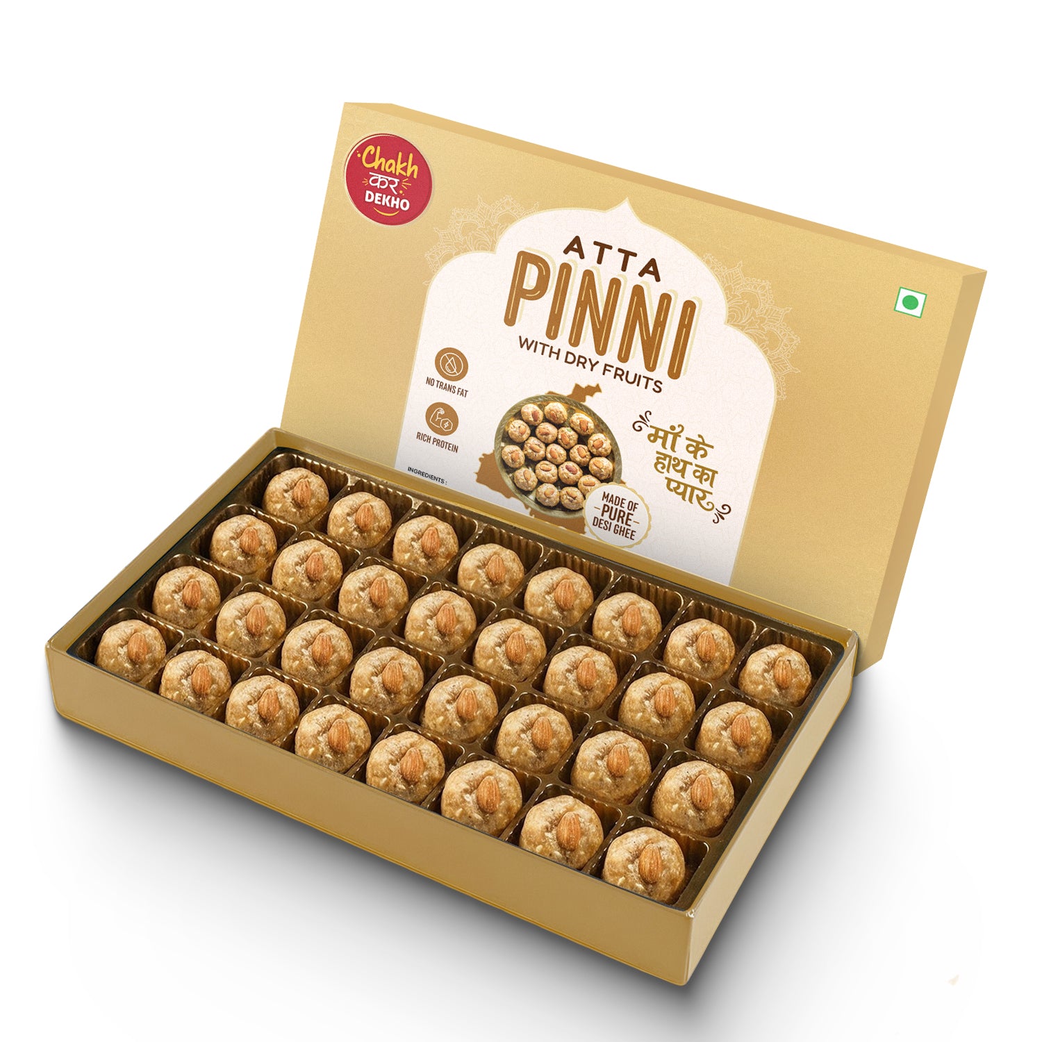 Atta Pinni With Dry Fruits