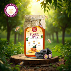 Jamun Honey – 100% Pure & Natural | Organic, Diabetic-Friendly, No Added Sugar
